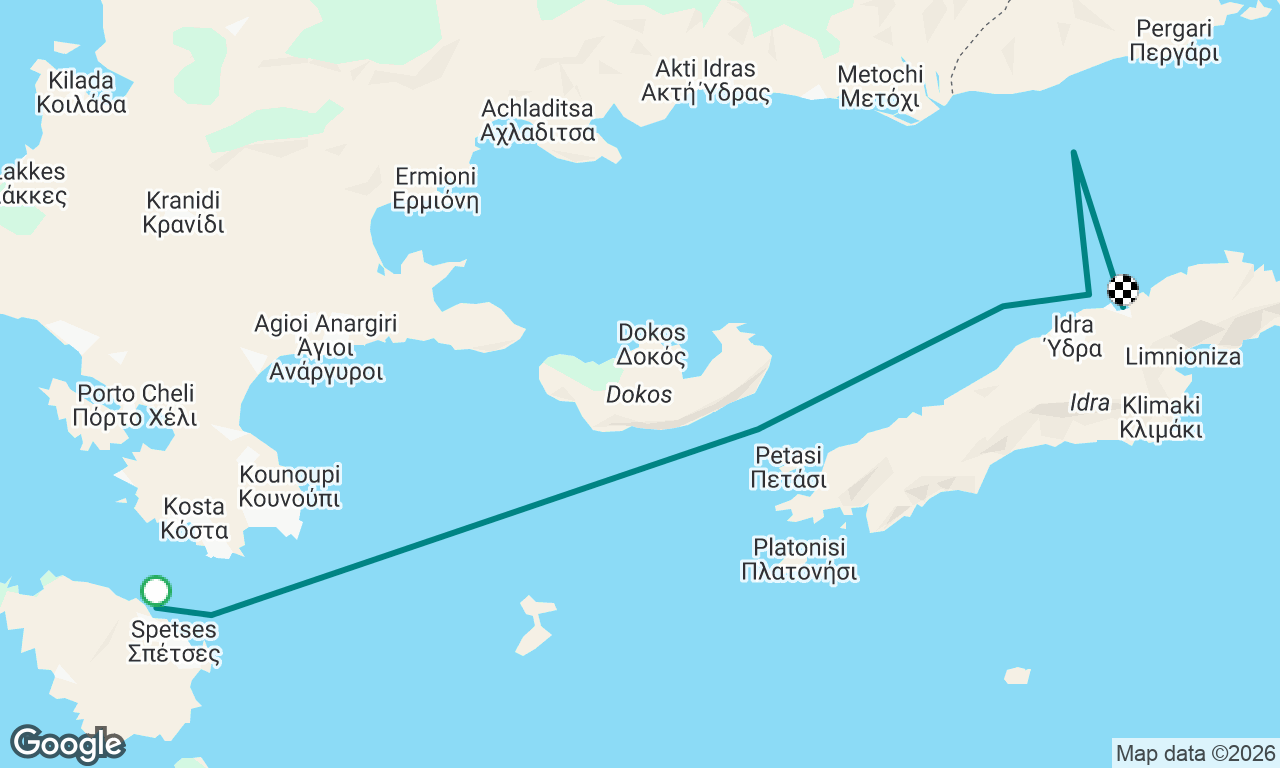 Voyage map