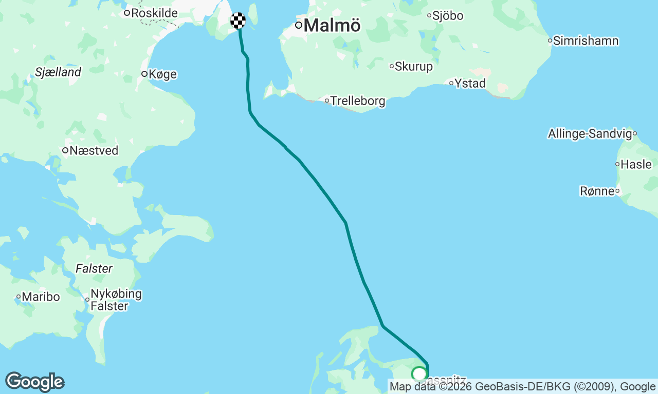 Voyage map