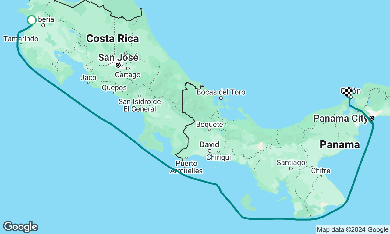 Transit Costa Rica & Panama Canal