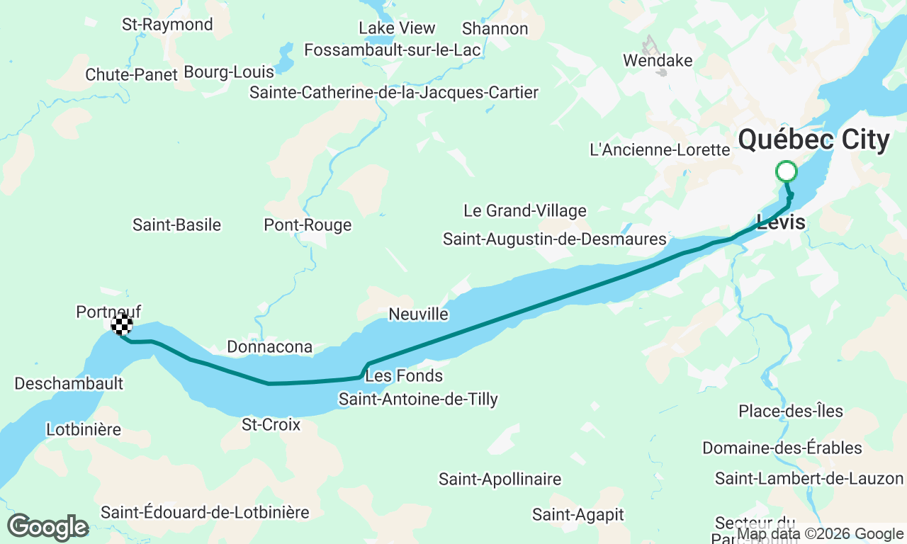 Voyage map