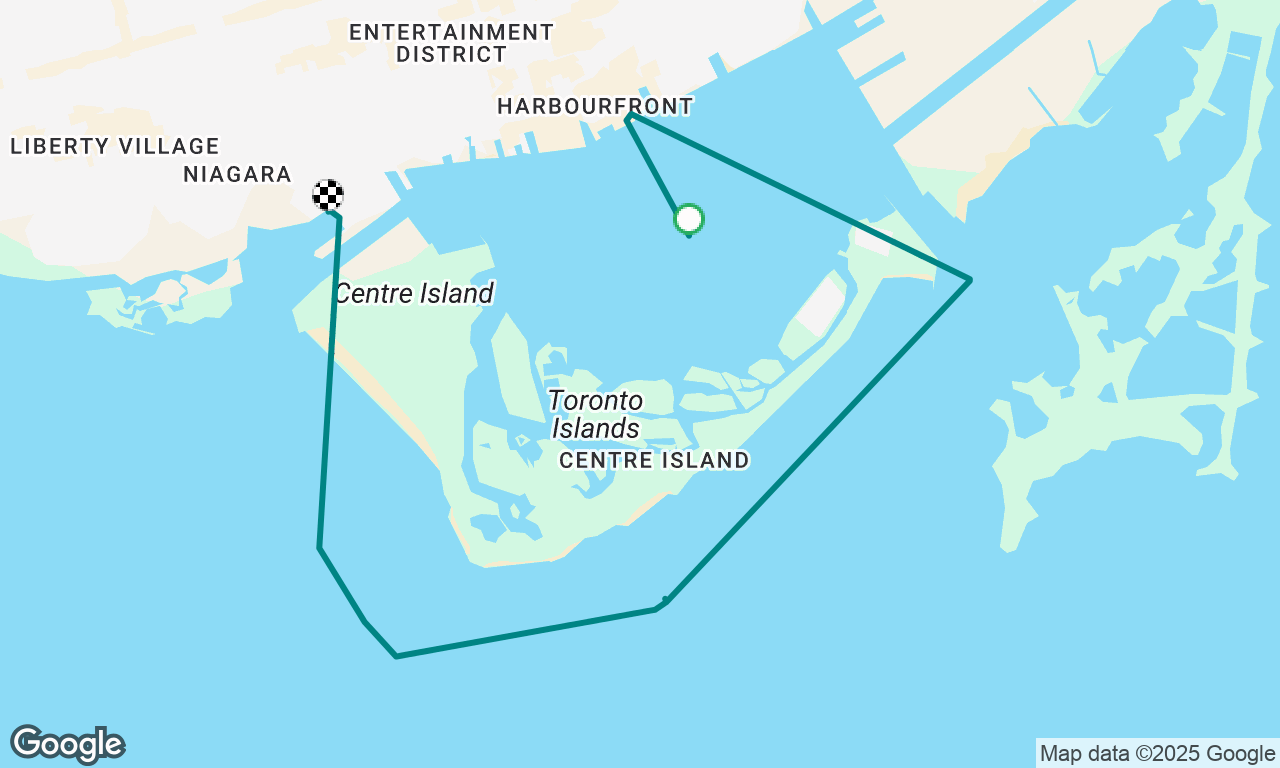 First long weekend sail around the island.