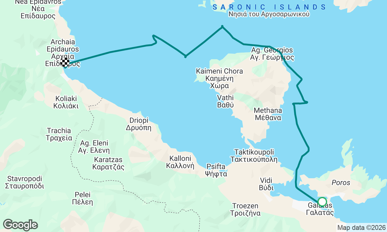 Voyage map