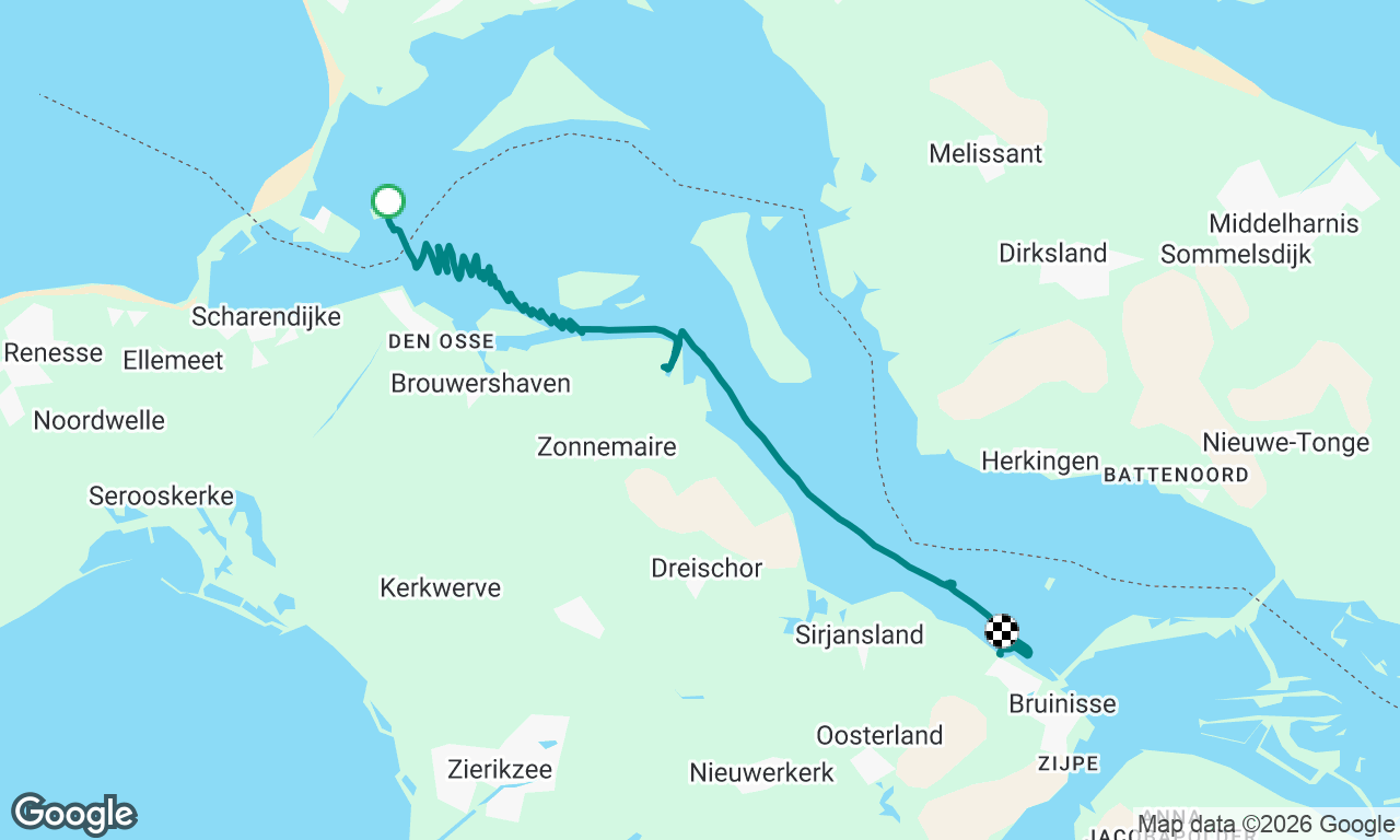 Voyage map