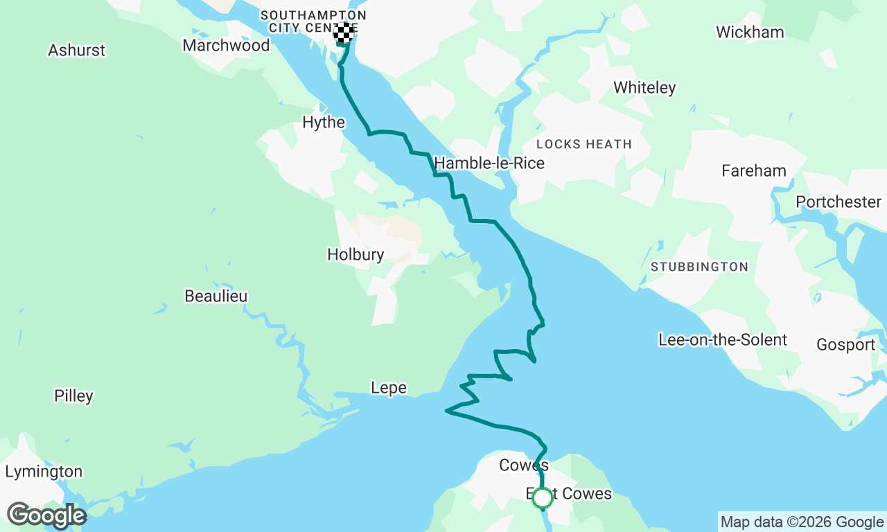 Voyage map