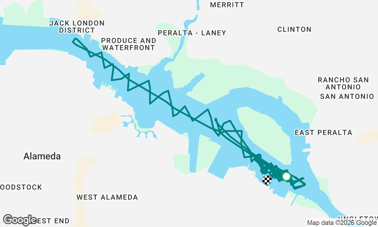 Voyage map