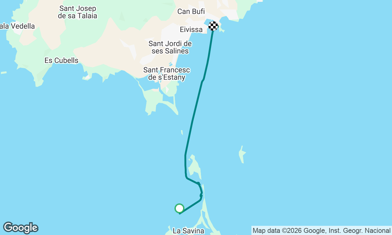 Voyage map