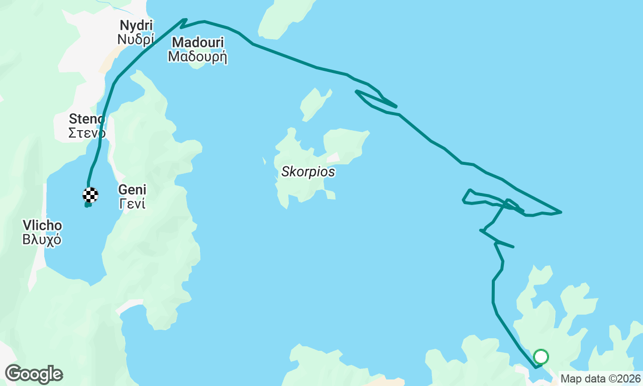 Voyage map