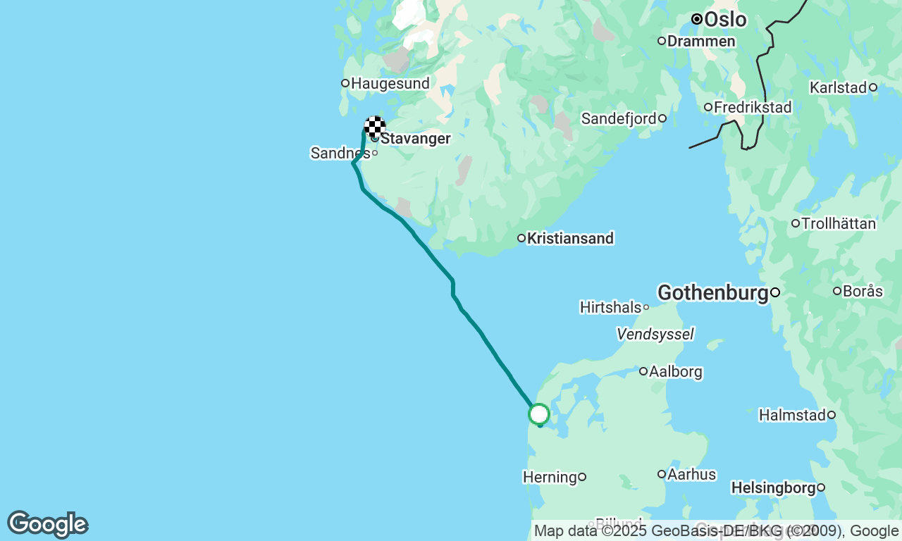 Thyborøn-Stavanger solo