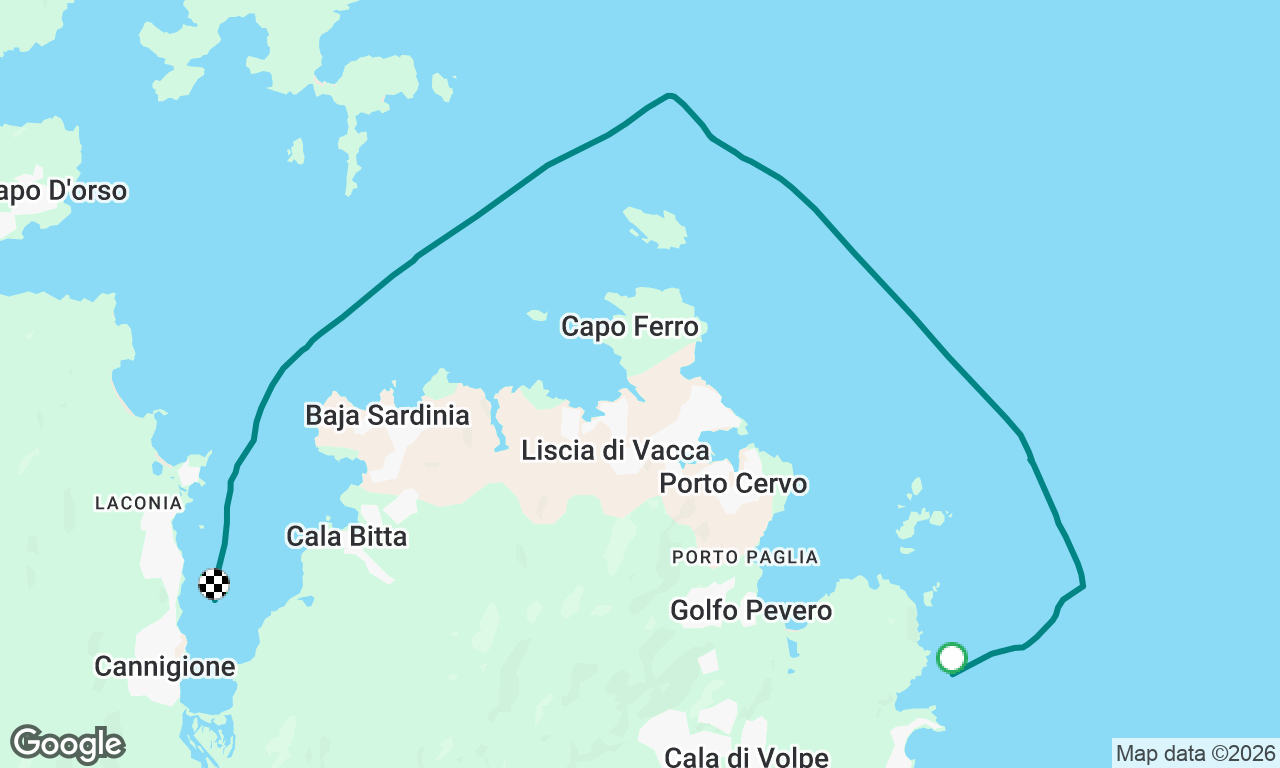 Voyage map
