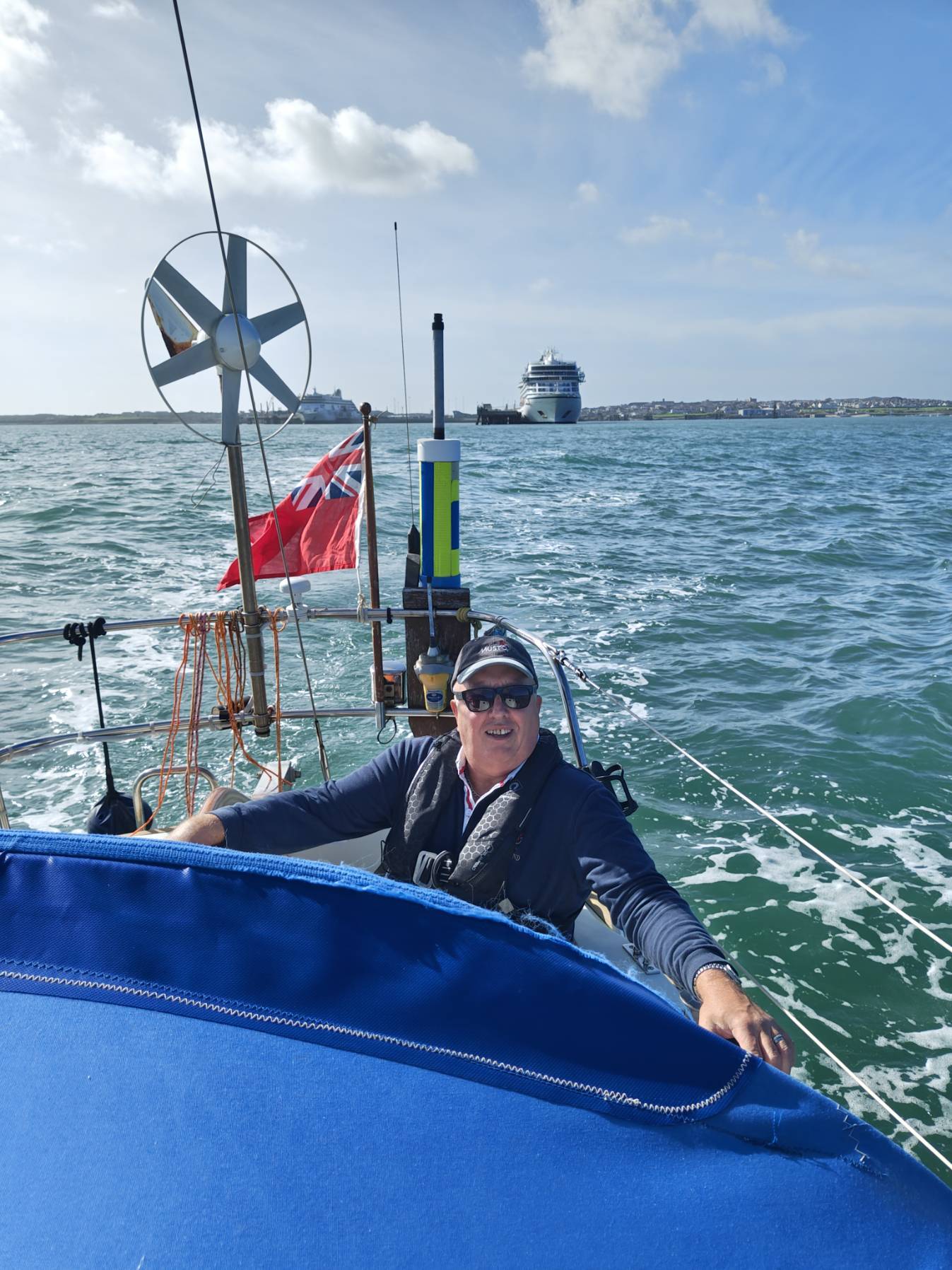 Lively sail to Carmel Head from Holyhead Marina._7738B8A6-10A6-49FF-9154-D78F3E4AB6C3