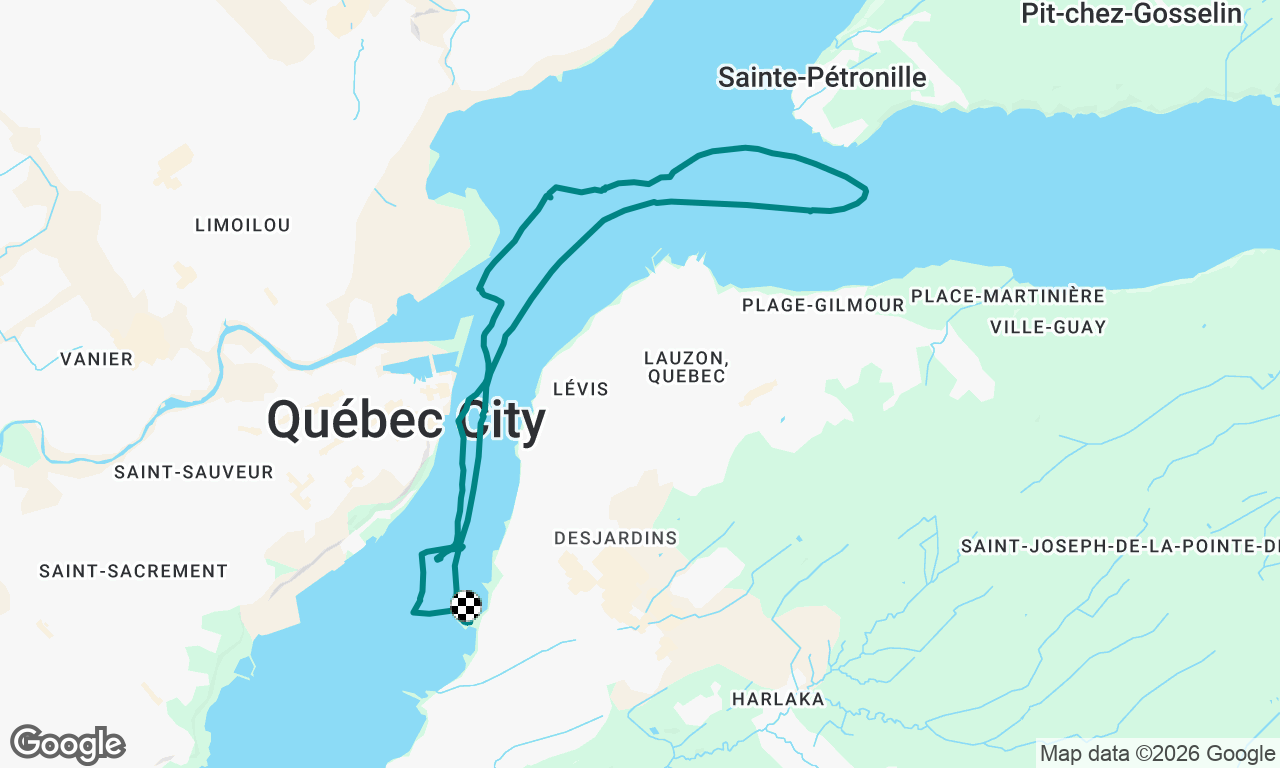 Voyage map