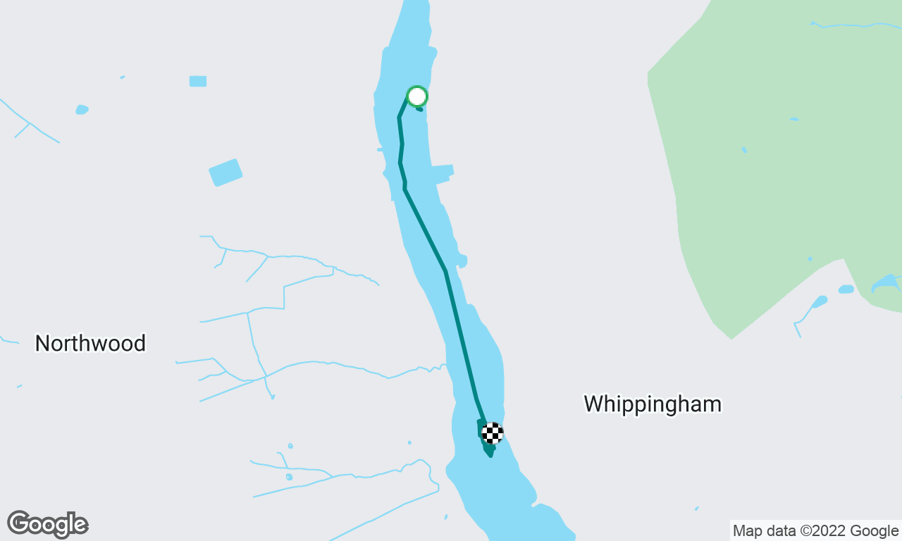 Parking in the Isle of Wight on Menai III 