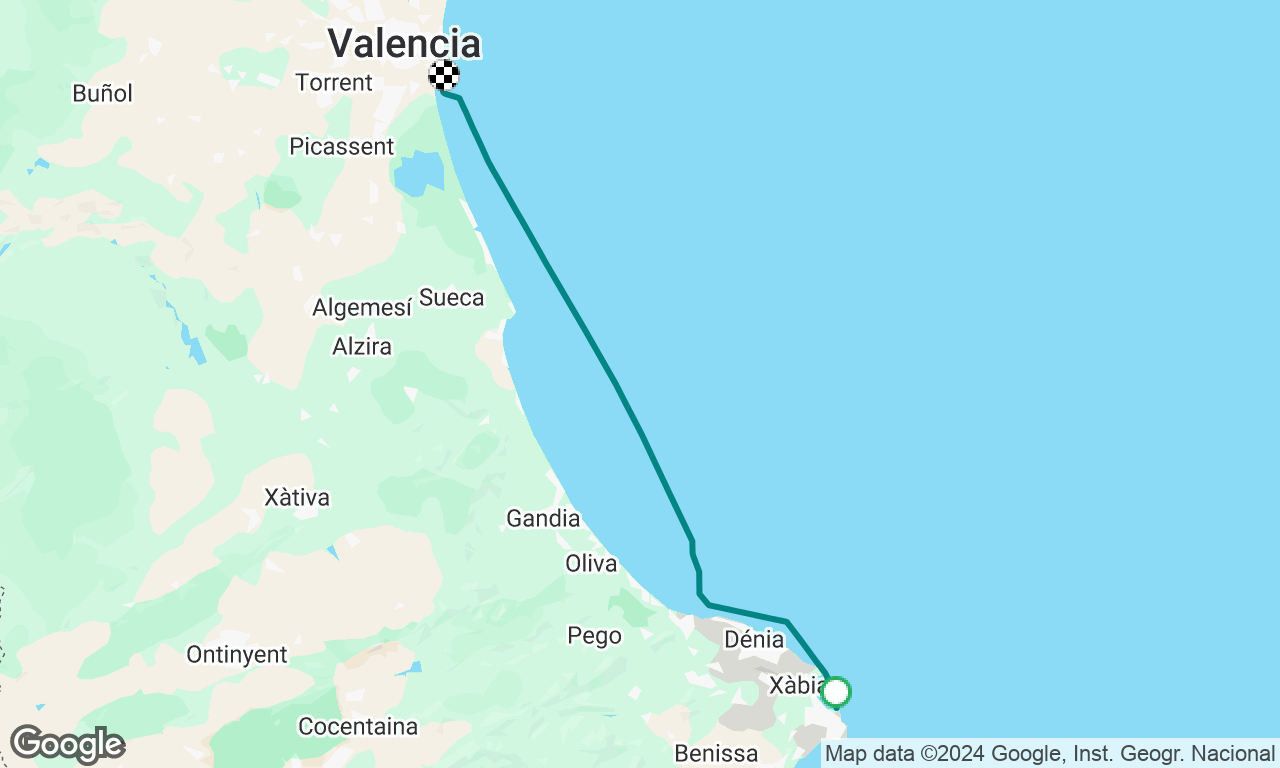 LR to Valencia 