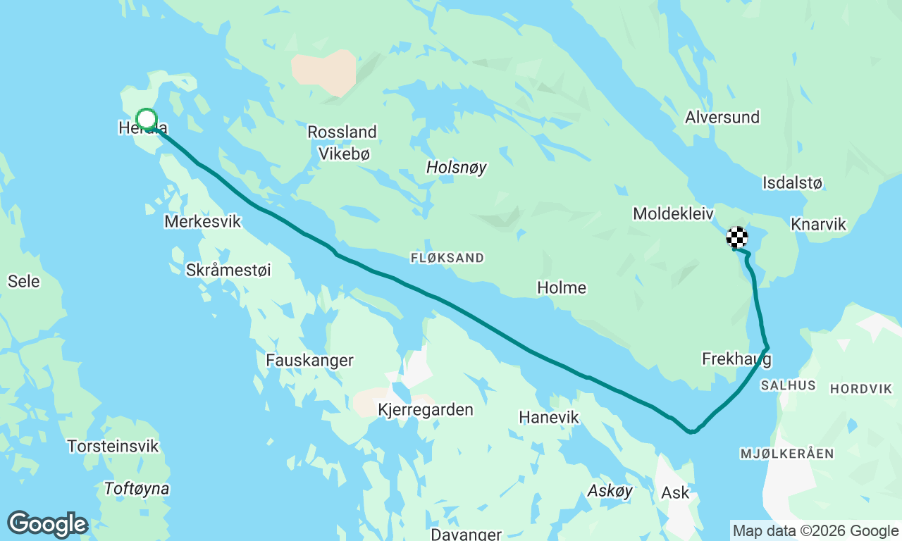 Voyage map