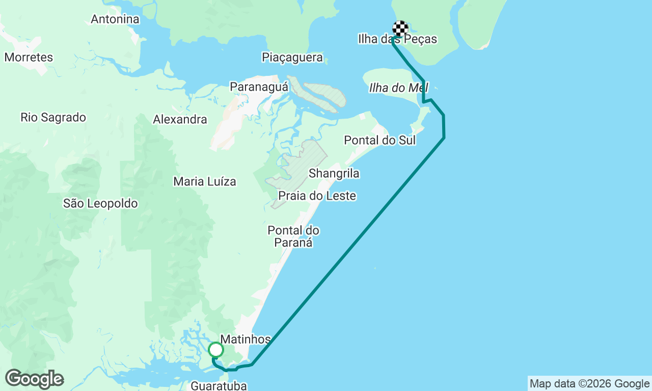 Voyage map
