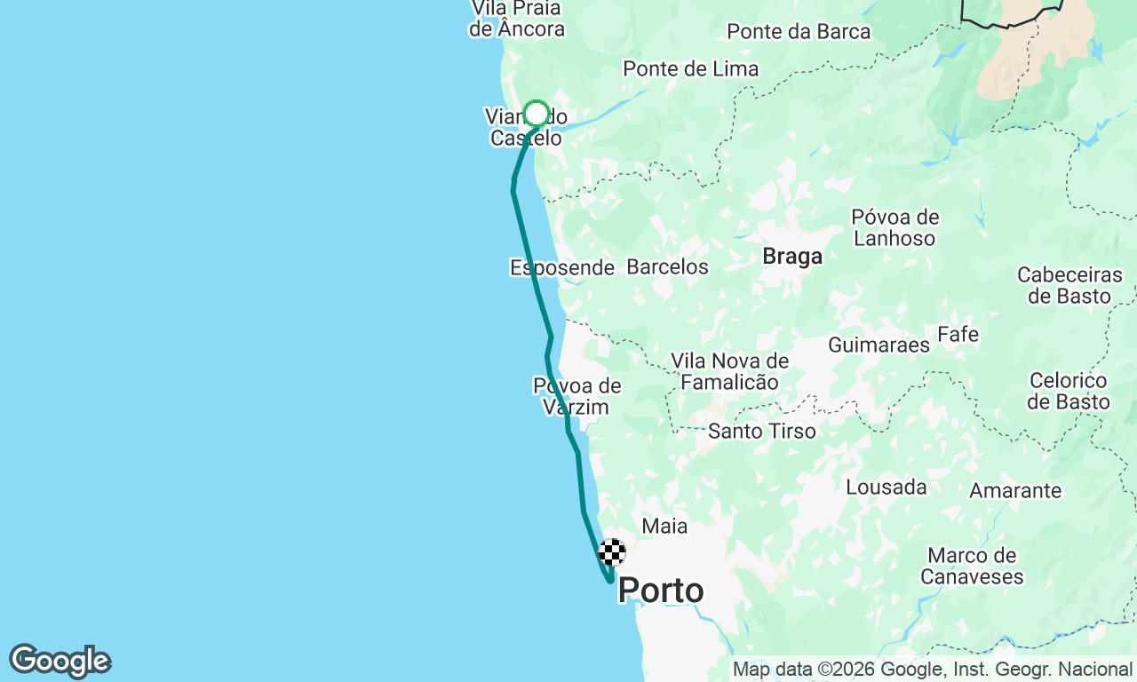 Viana do Castelo - Leça da Palmeira