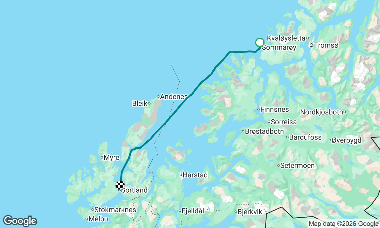Voyage map