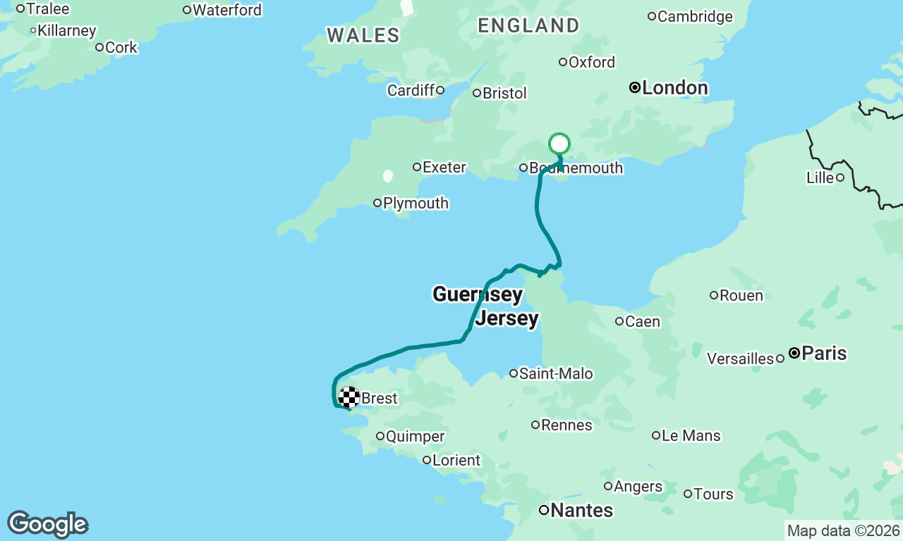 Voyage map
