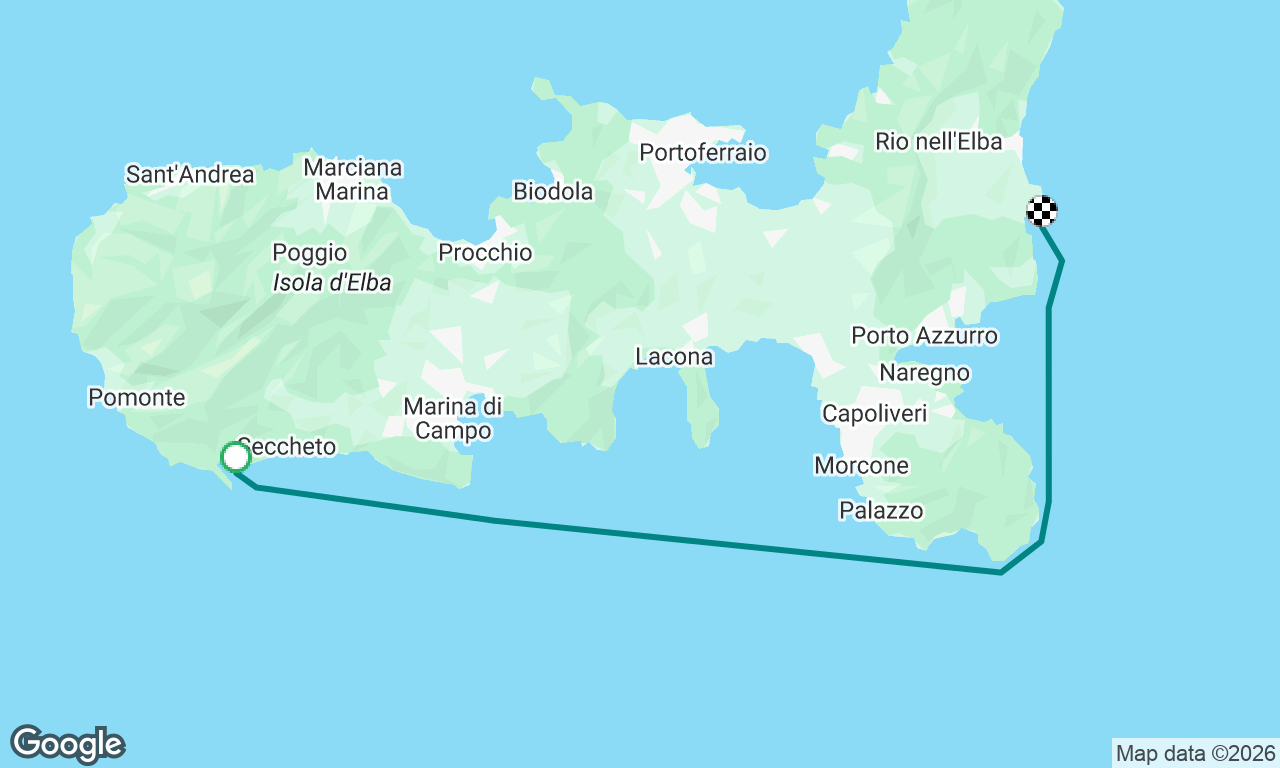 Voyage map