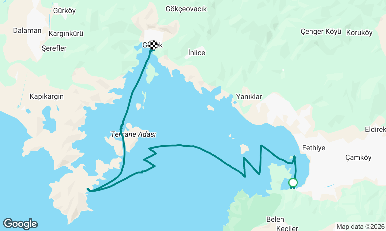 Voyage map