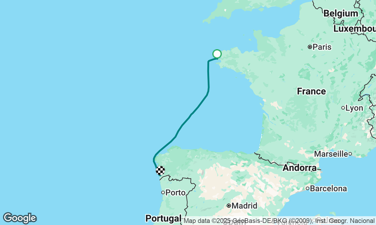 Camaret-sur-Mer to baiona 