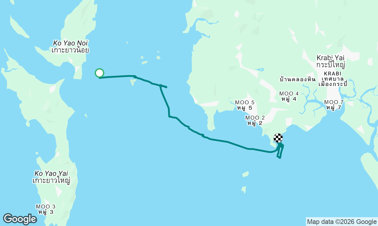 Voyage map