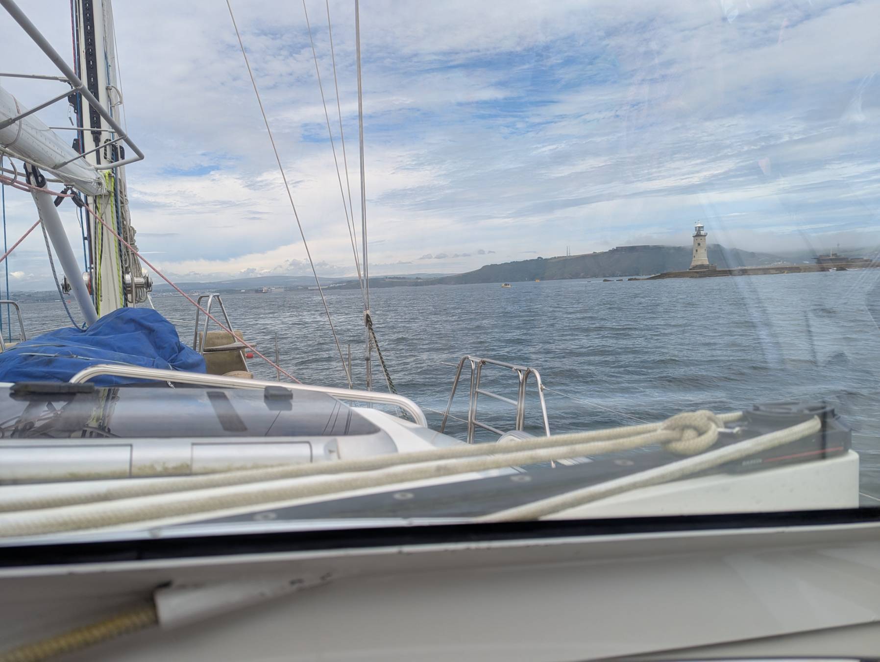 Taking Destiny to her new berth_21017A75-0A1B-4C31-A09A-CC851CC7ECC0