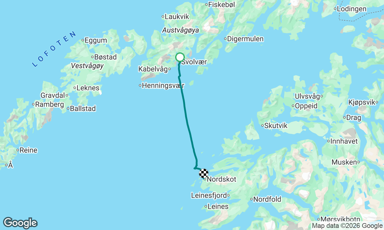 Voyage map