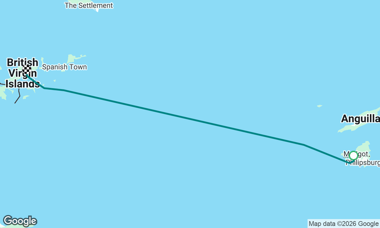 Voyage map