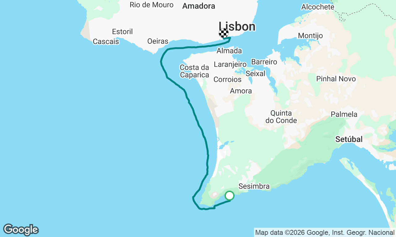 Sesimbra to Lisbon