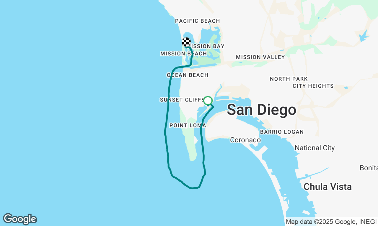 Transit of Triple Threat from Koehler back to Mission Bay with Patrick
