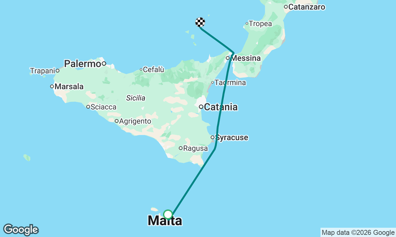 Voyage map