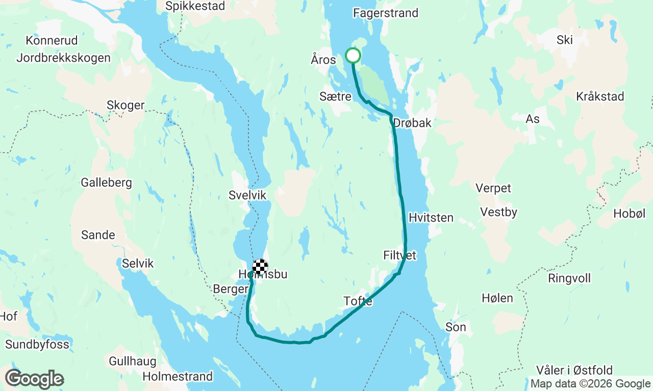 Voyage map