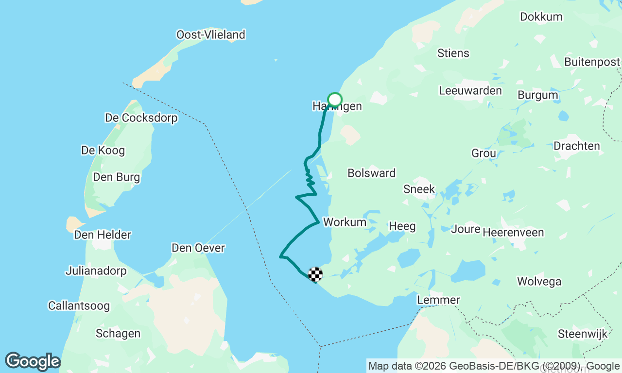 HL-005-26 - Harlingen nach Stavoren