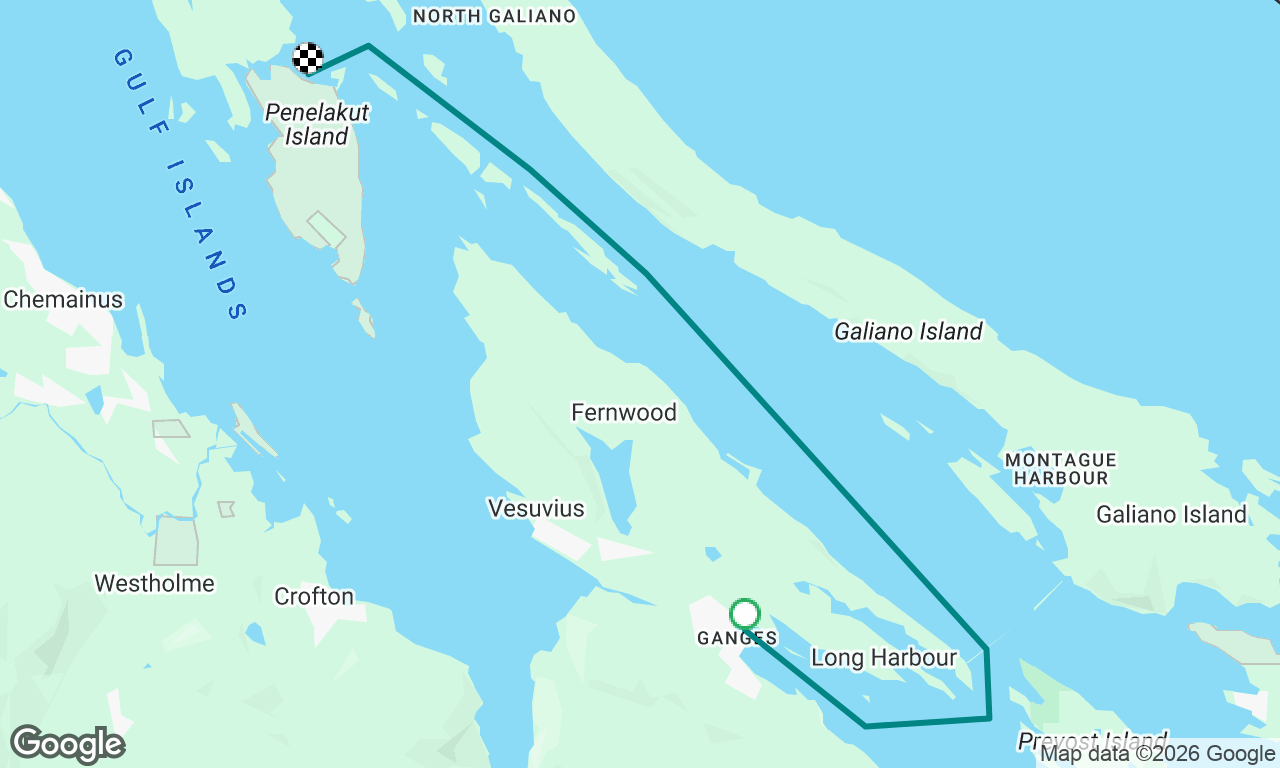 Ganges to Clam Bay
