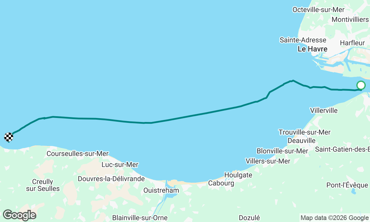Honfleur to Arromanches-les-Bains