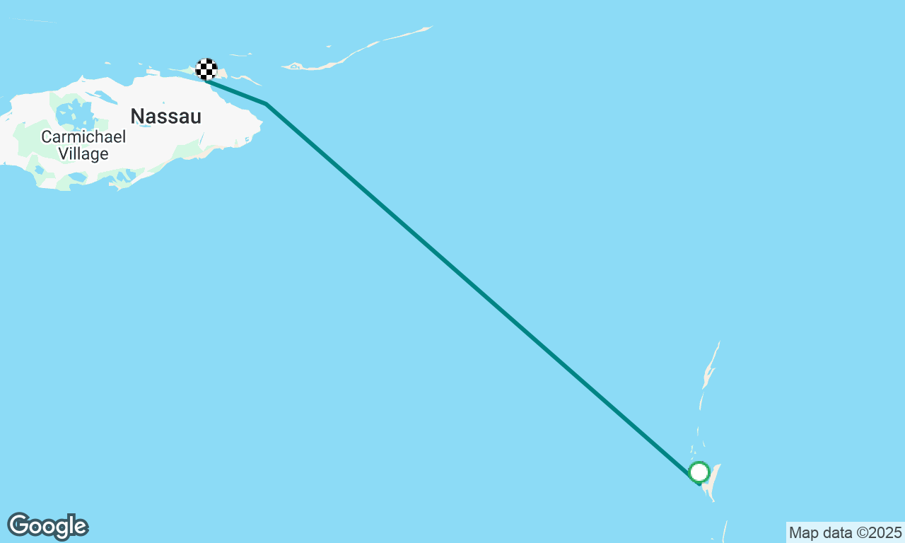 Highbourne Cay to Nassau