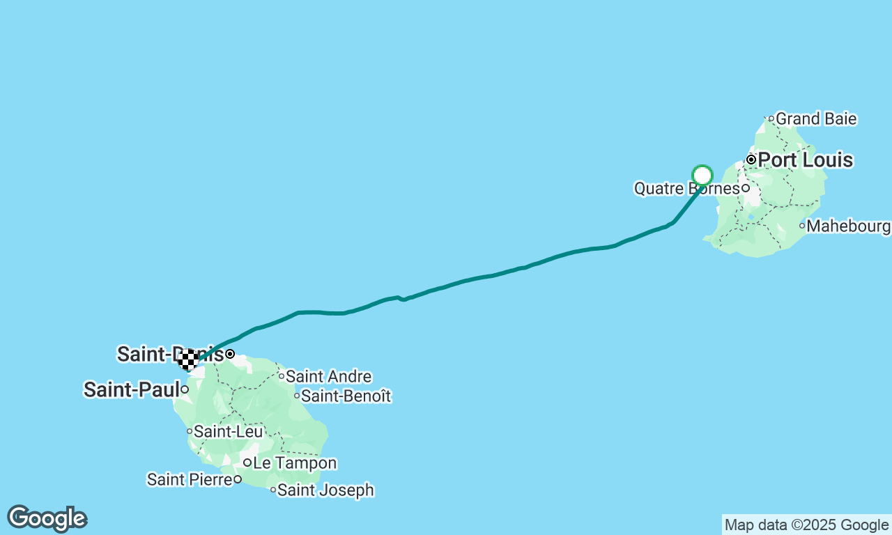 Mauritius to Reunion
