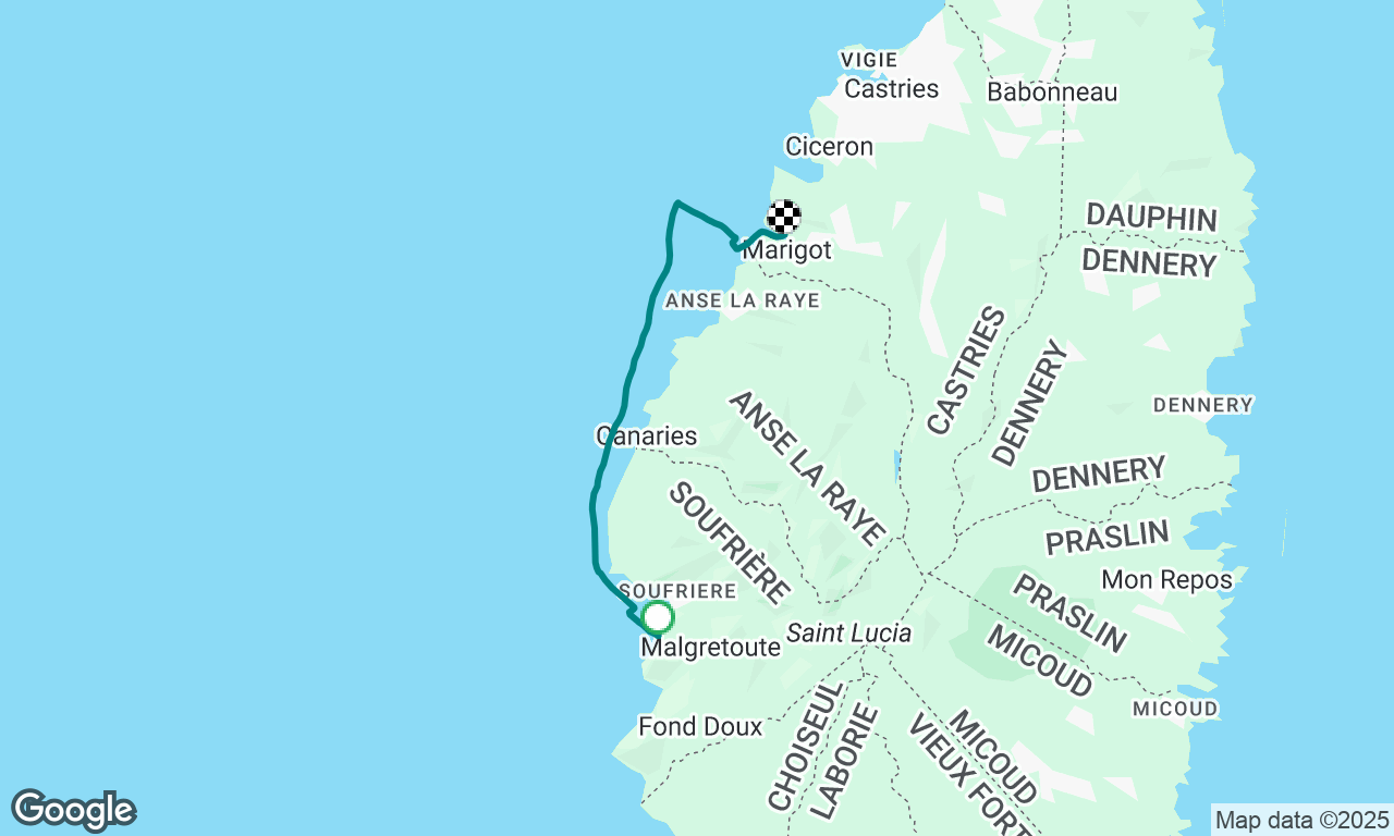 Fifth Leg - Greneda to St. Lucia