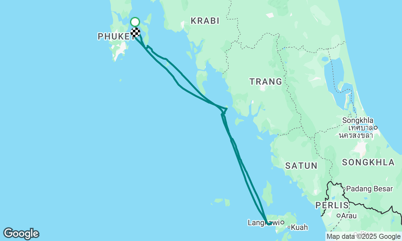 Voyage map