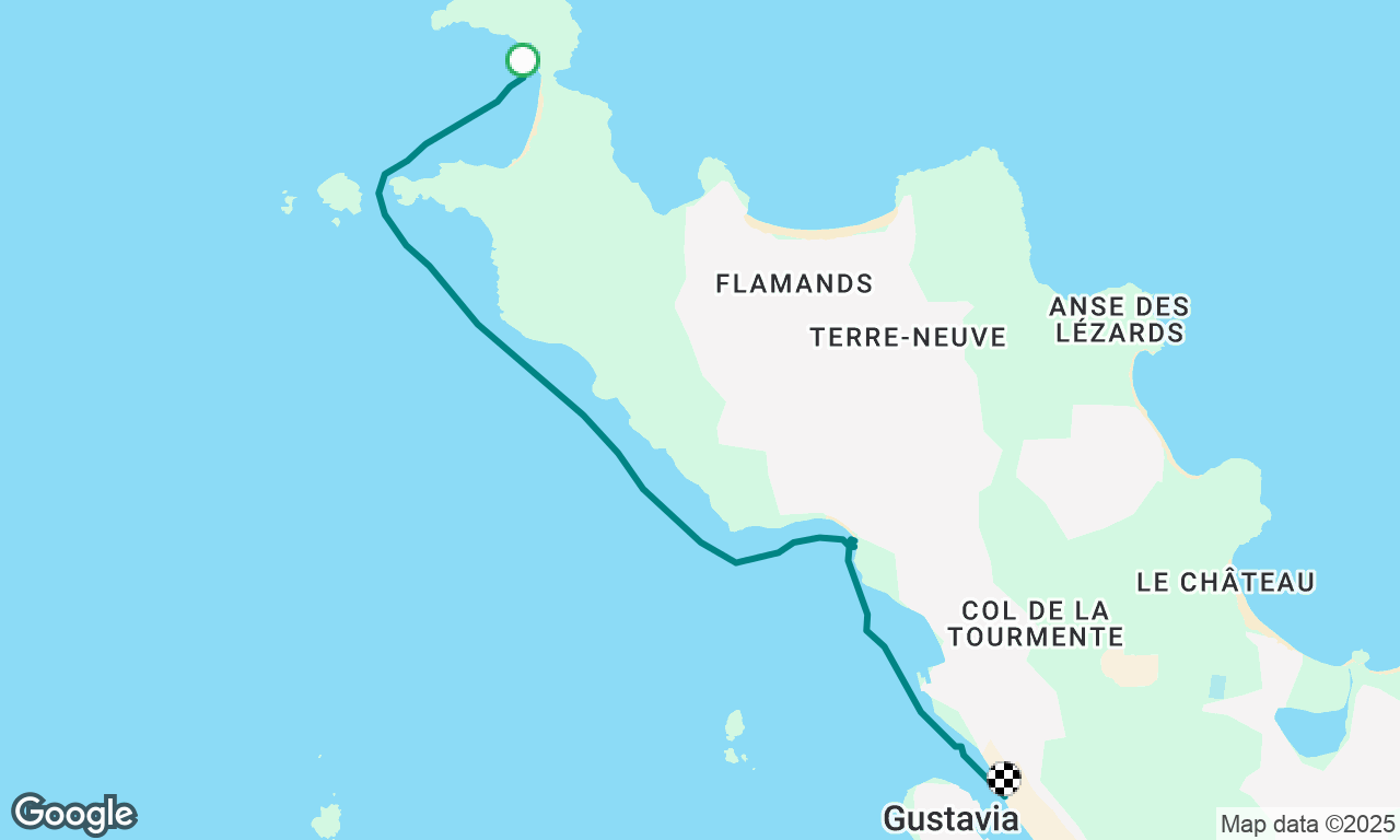Ansel du Columbier to Gustavia Dinghy Ride