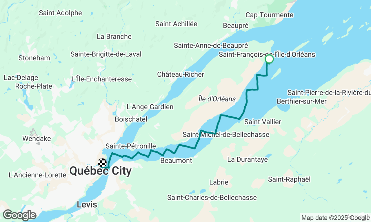 Voyage map