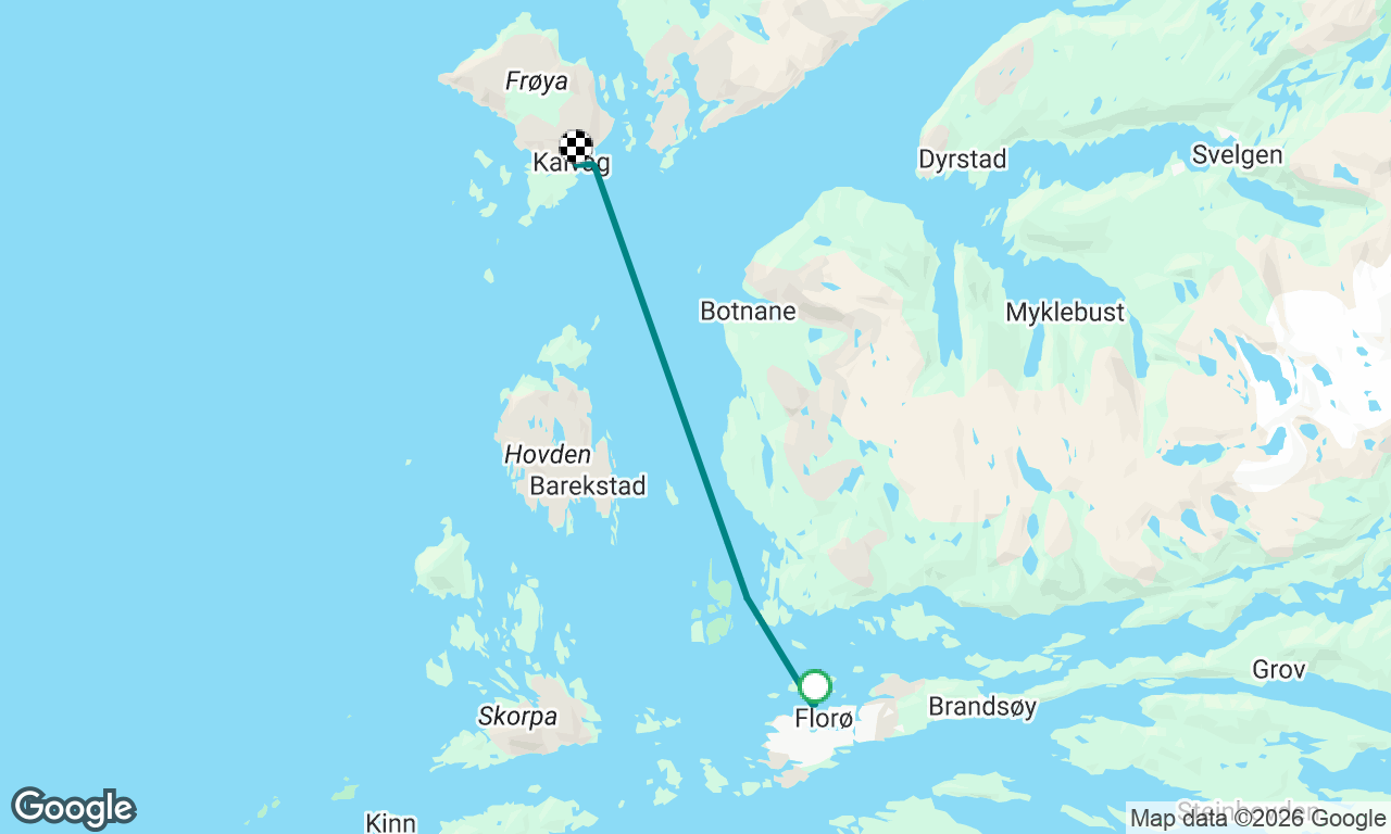 Florø to Kalvåg
