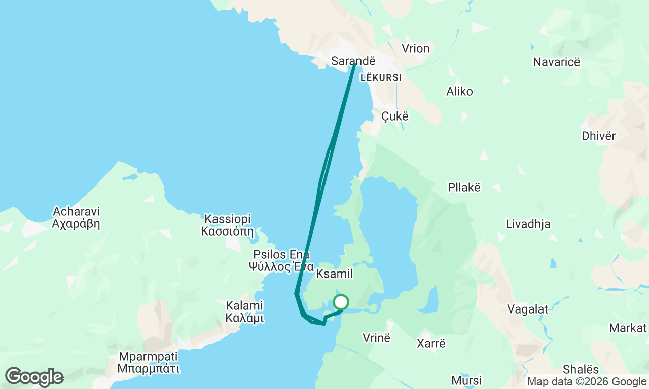 Provision Run to Sarande