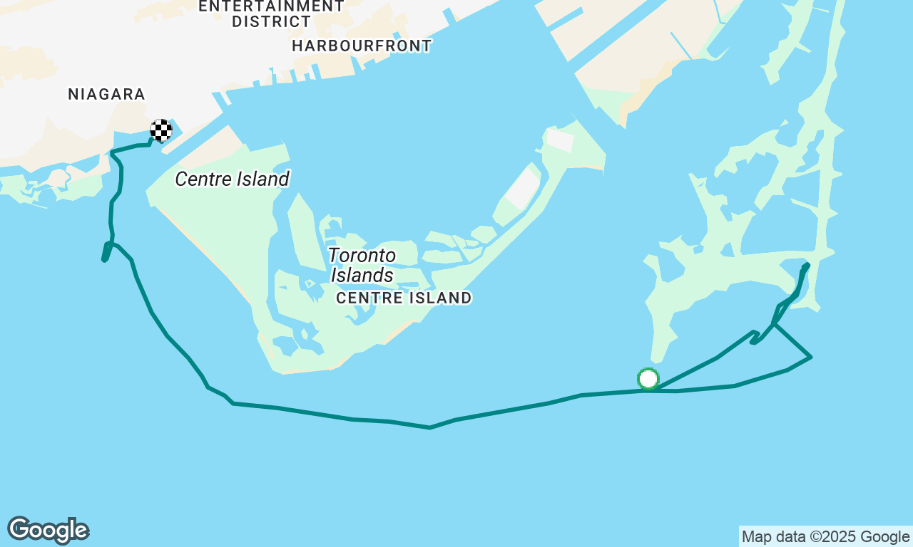 Sunday sail to the cove