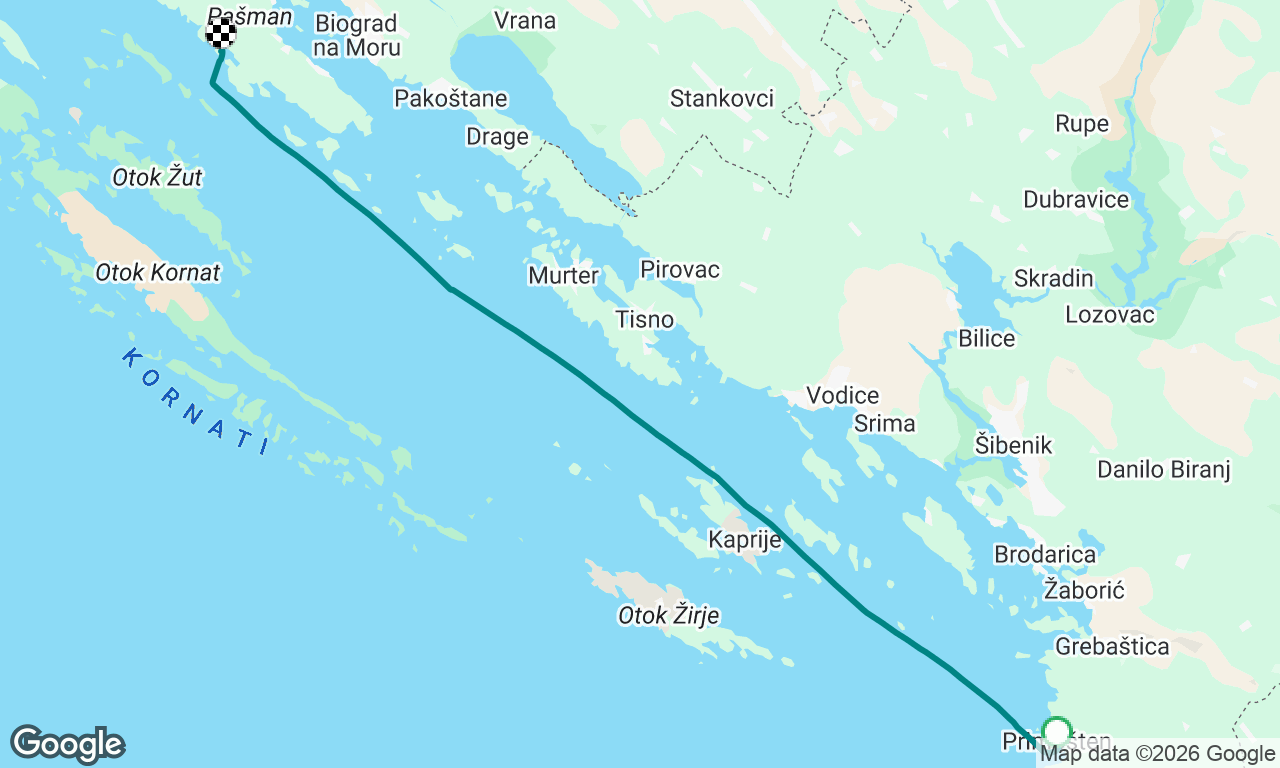 Voyage map