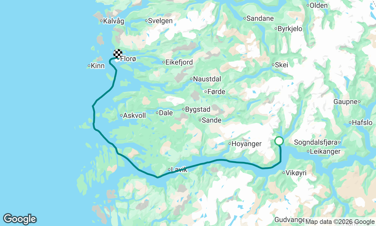Voyage map