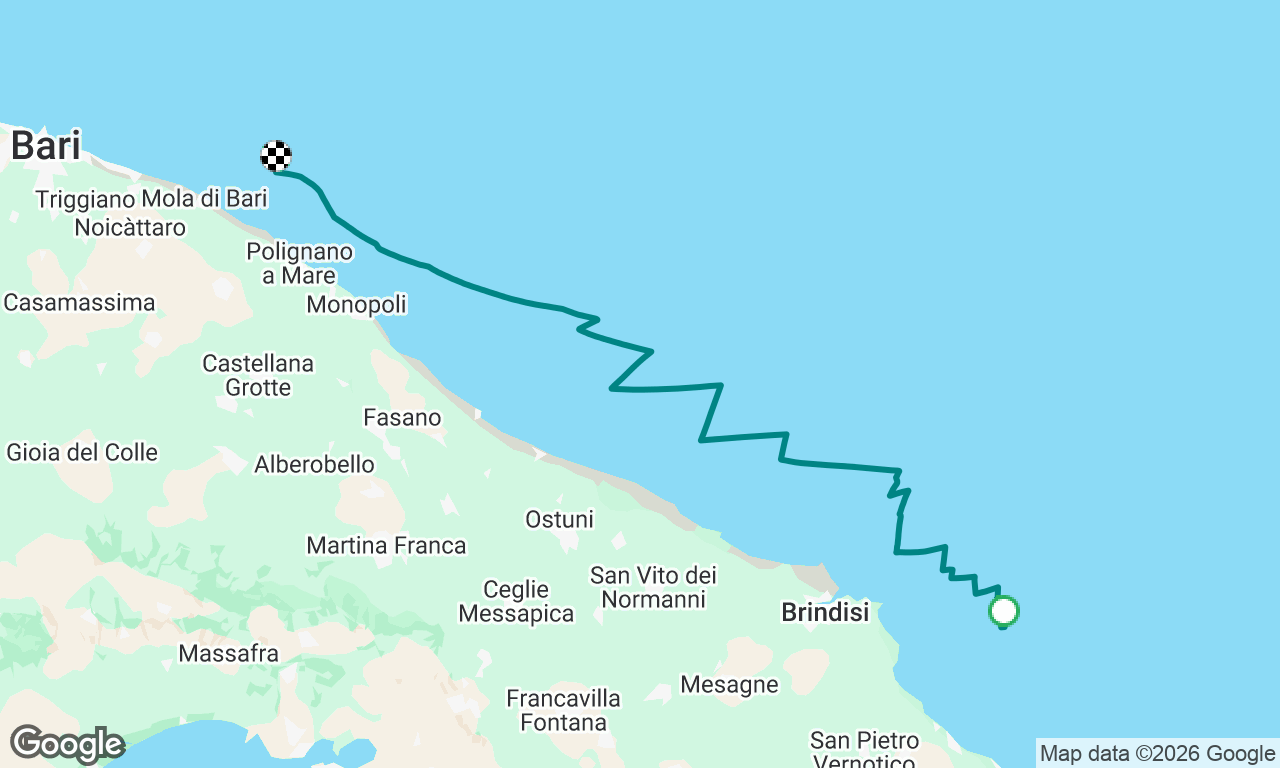 Voyage map