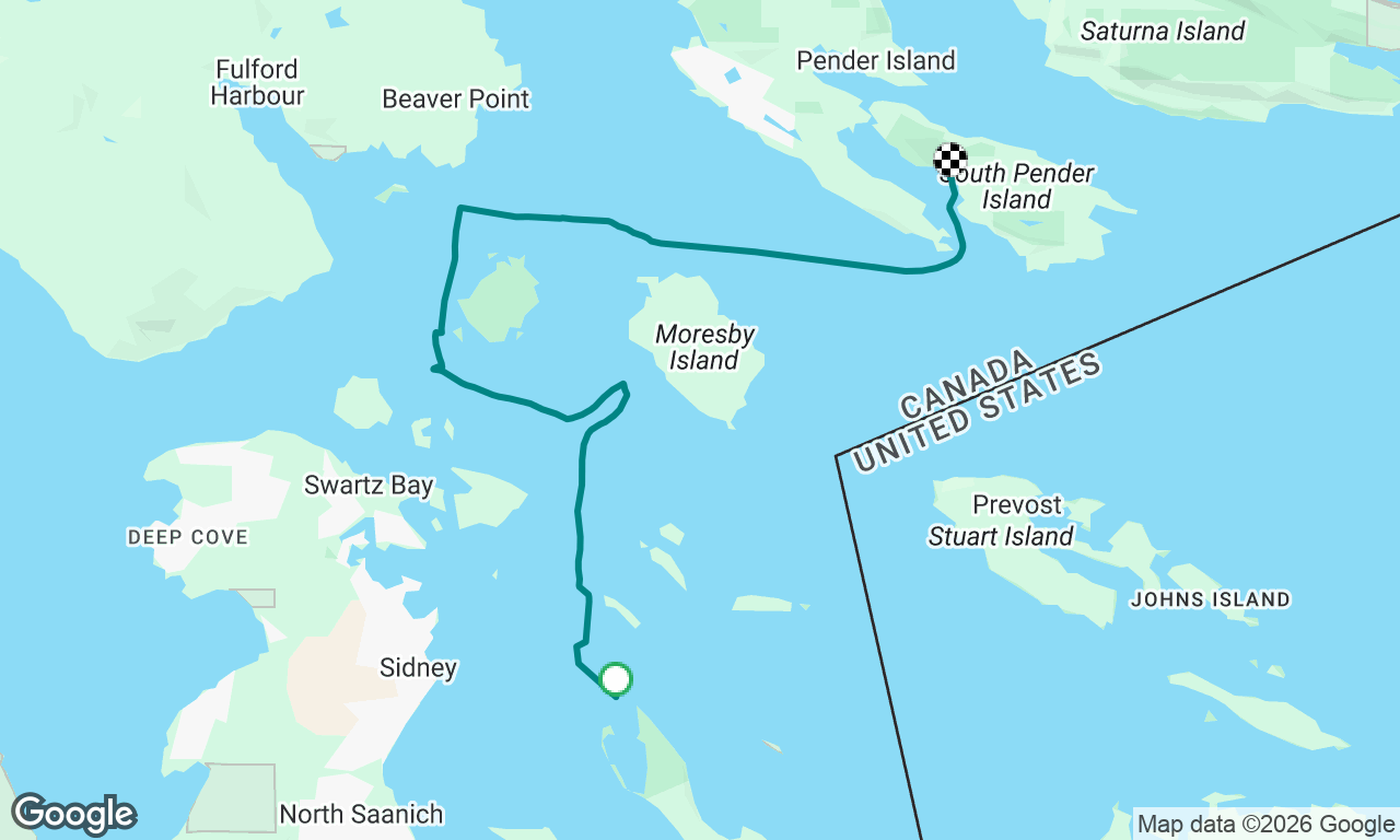 JibSet RRR Day 25
Sidney Spit to Bedwell Harbour
