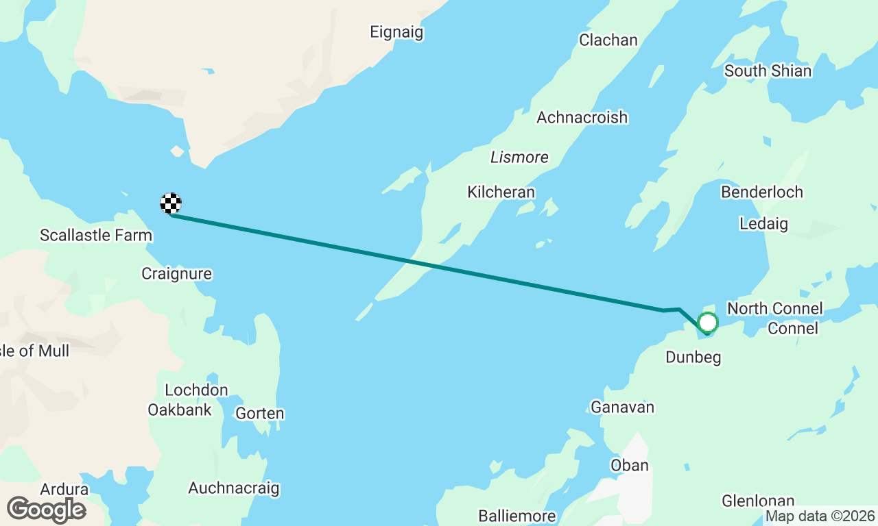 Voyage map